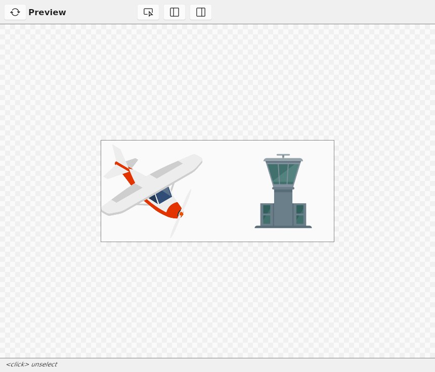 Live Preview du composant MainMenu